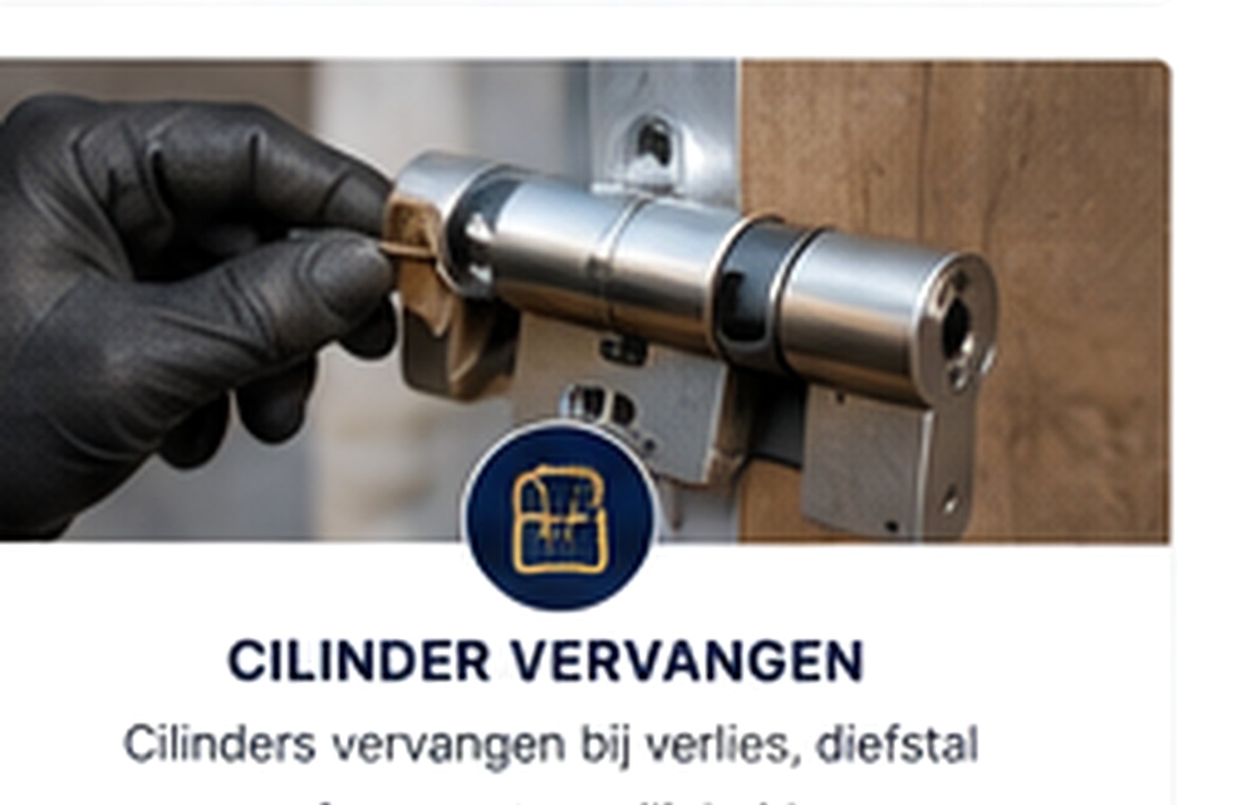 Slotenmaker borgerhout werkt aan een deurslot